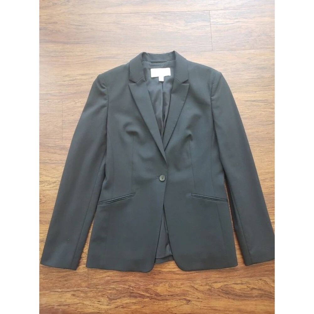 Hugo Boss Womens Black Blazer Size 6